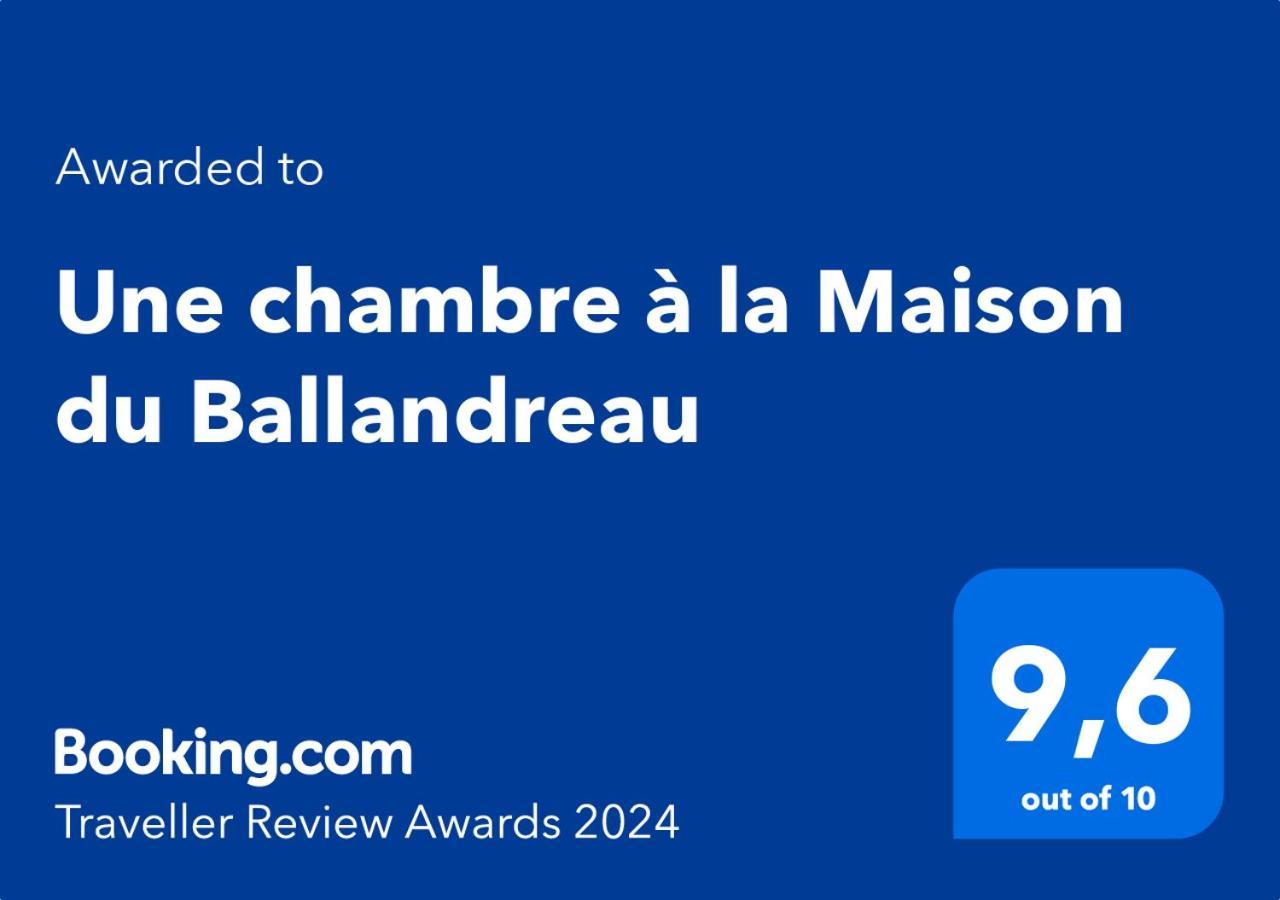 לינה וארוחת בוקר Monségur Une Chambre A La Maison Du Ballandreau מראה חיצוני תמונה